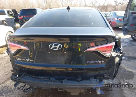 2017 Hyundai Sonata Hybrid Se из США, поврежденный, VIN KMHE24L30HA069799